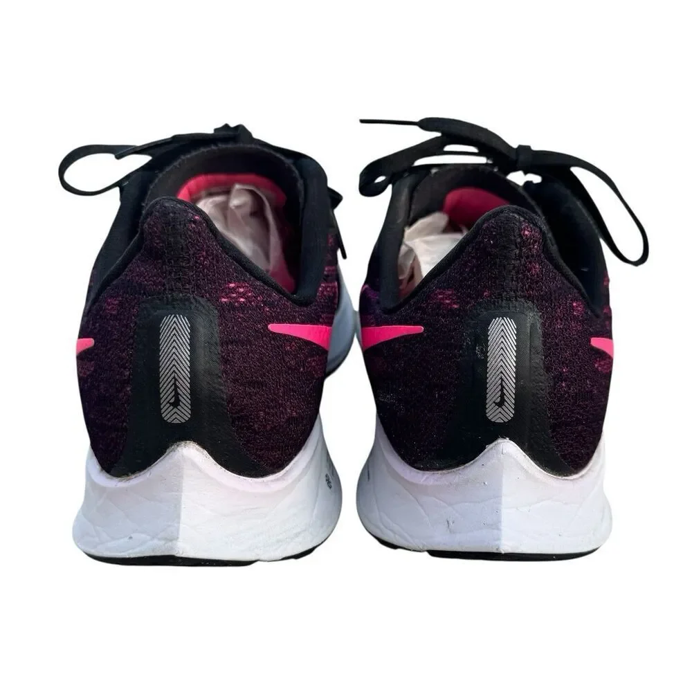 Nike Air Zoom Pegasus 36 Running Shoes Women's 9.5 Black Pink Blast AQ2210-002